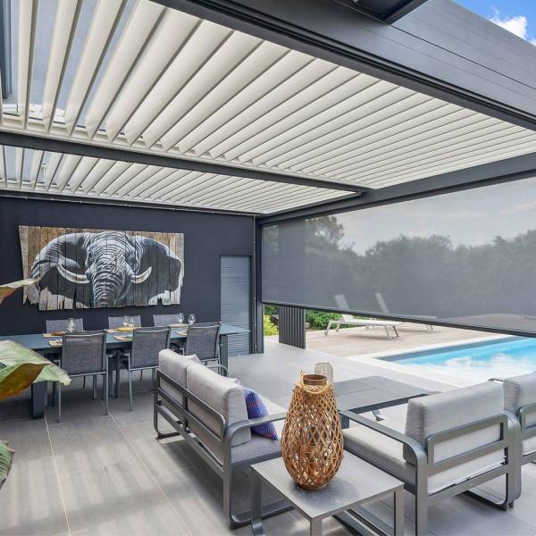 Spécialiste pergolas et protection solaire Nimes 3D Extérieur